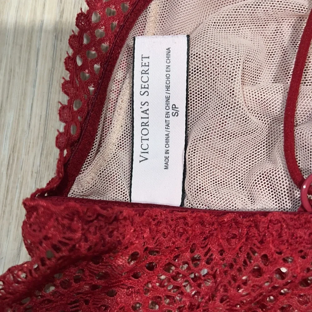 Victoria’s Secret red Boho‎ bralette